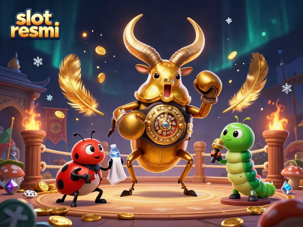 Engage in the excitement of slot games at slot resmi with dynamic characters and vibrant elements.